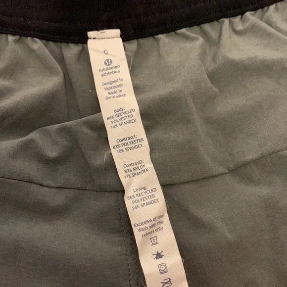 LULULEMON REVERSIBLE SHORTS - Picture 7 of 7